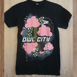 Owl City 2010 authentic tour tee
